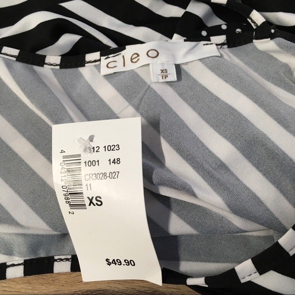 New! Cleo Striped Shirt - Picture 5 of 7